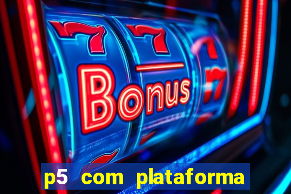 p5 com plataforma de jogos